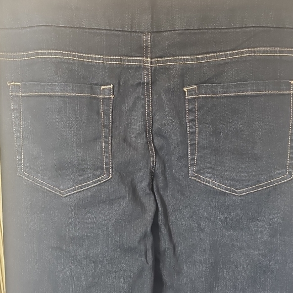 Chadwicks Black Flare Jeans - Picture 5 of 6